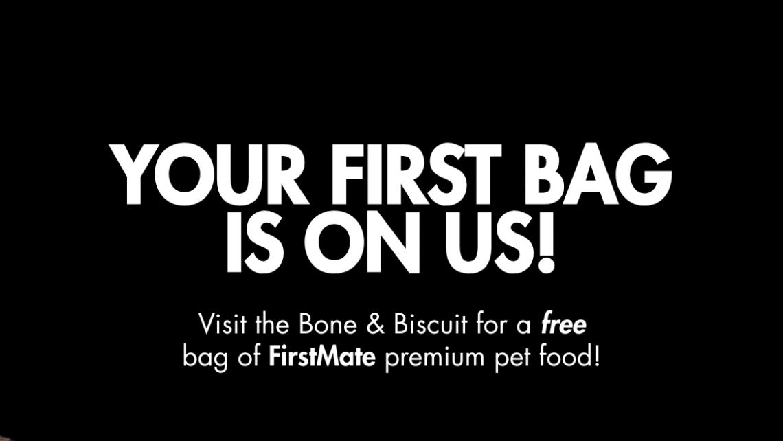 Free Bag of Pet Food